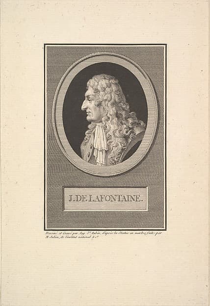 Portrait of Jean de la Fontaine