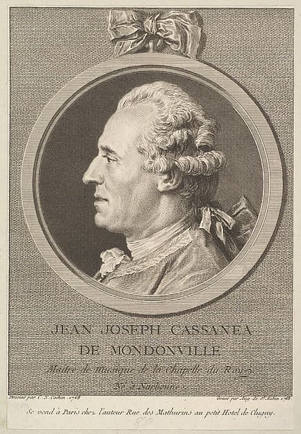 Portrait of Jean-Joseph Cassanea de Mondonville