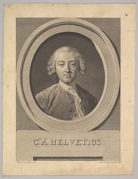 Portrait of Claude Adrien Helvétius (1715-1771)