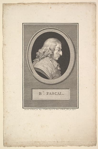 Portrait of Blaise Pascal