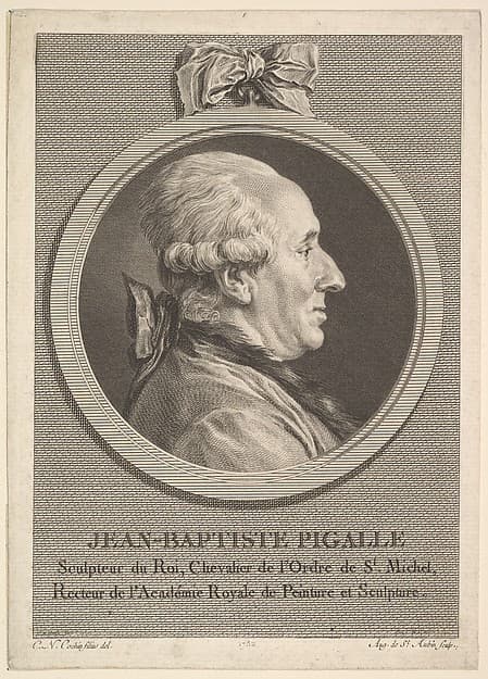 Portrait of Jean-Baptiste Pigalle