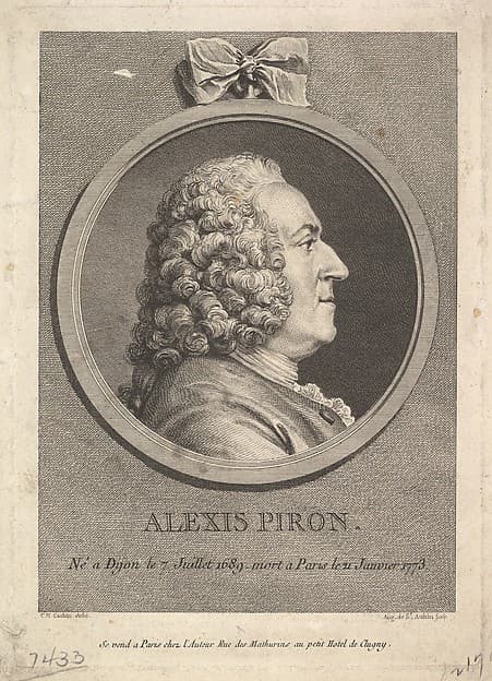 Portrait of Alexis Piron