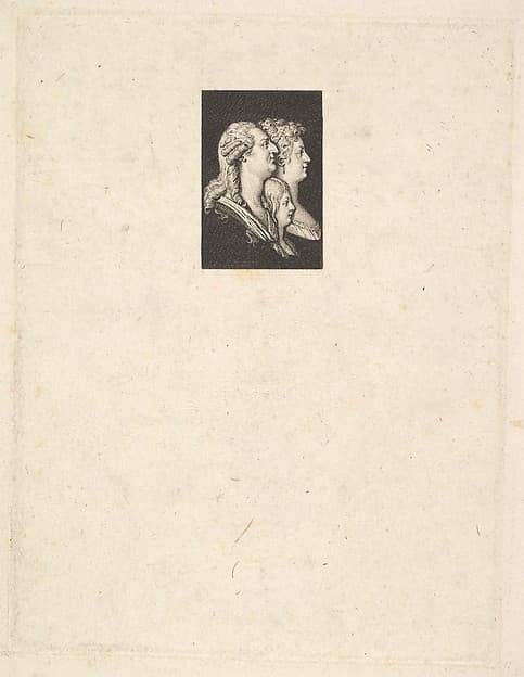 Portrait of Louis XVI, Marie Antoinette and The Dauphin