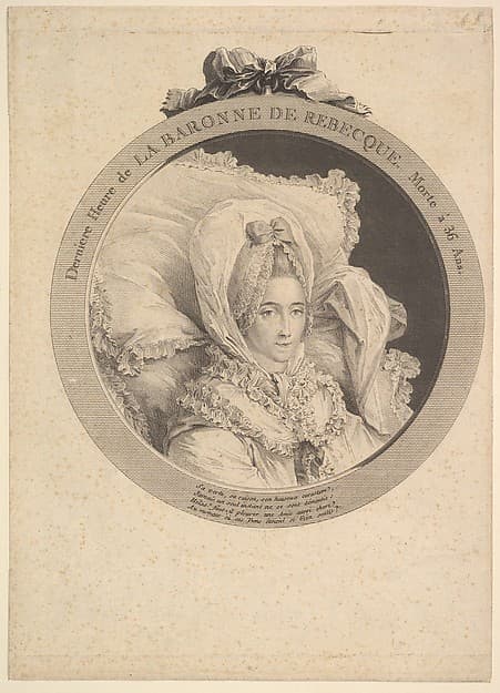 Portrait of La Baronne de Rebecque