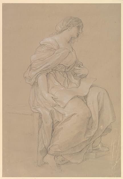 Study of a Seated Woman