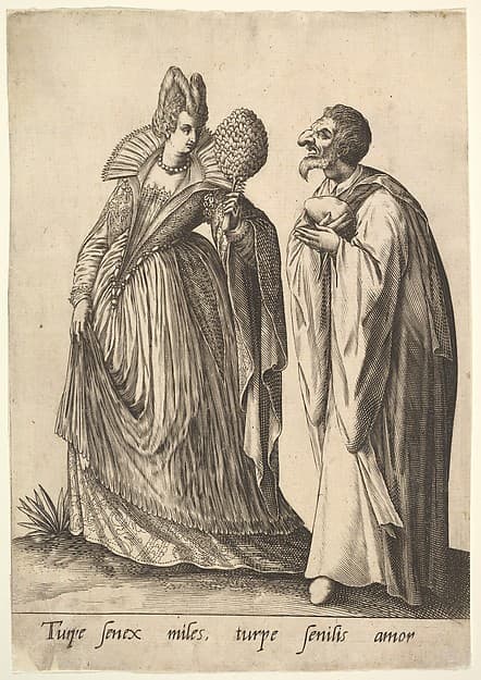 An Aged Soldier and An Aged Lover Are Sad Sights, from "Mascarades"