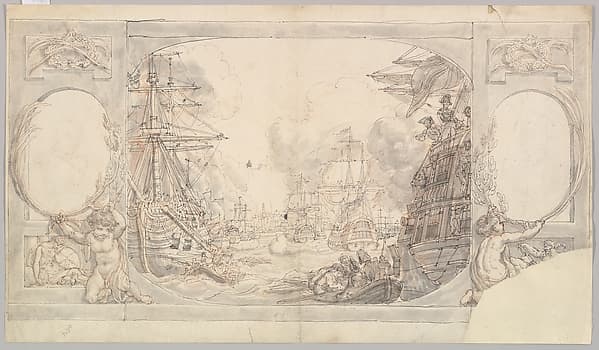 Study for the "Attack on Copenhagen"