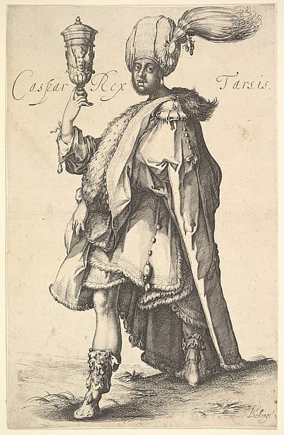 Caspar, after the "Three Magi" series by Jacques Bellange