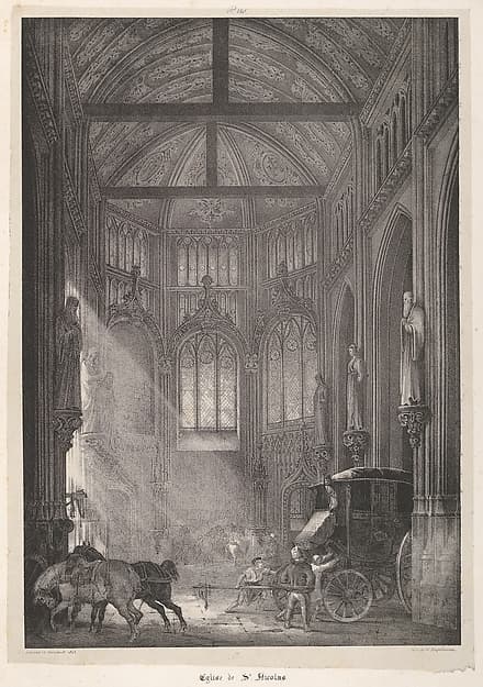 The Church of Saint Nicholas, Rouen