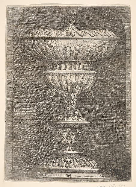 Covered Goblet in a Niche