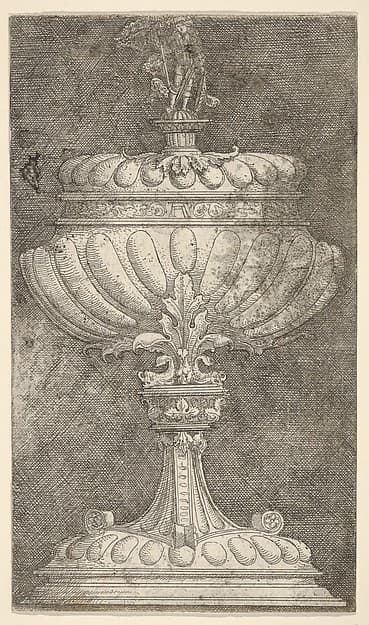 Covered Goblet with a Knight on the Lid