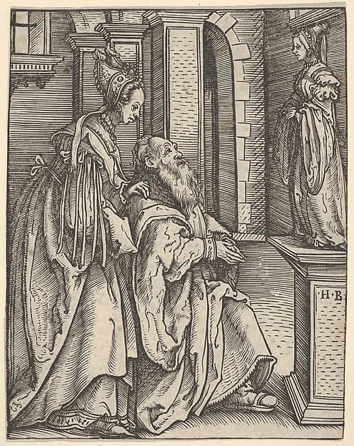 Solomon Adoring the Idols, from Women's Wile (Weiberlisten)