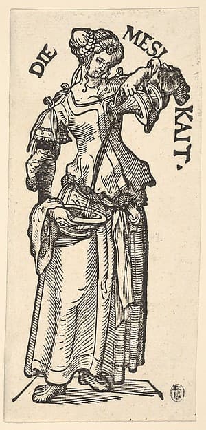 Temperance (Die Mesikait), from The Seven Virtues