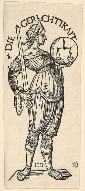 Justice (Die Gerechtikait), from The Seven Virtues