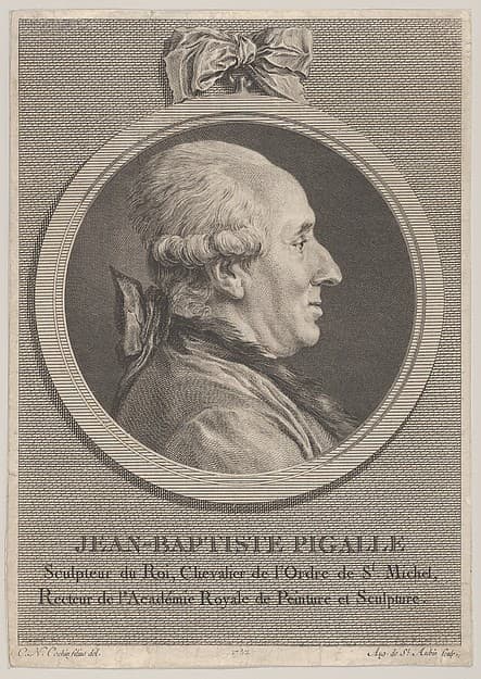 Portrait of Jean-Baptiste Pigalle
