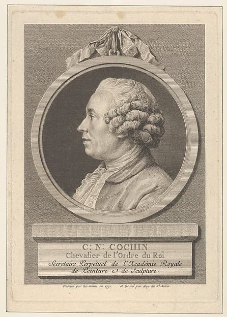 Portrait of Charles-Nicolas Cochin II