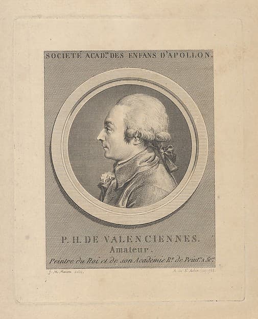 Portrait of Pierre-Henri de Valenciennes