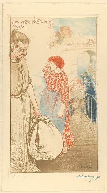 Laundresses (Blanchisseuses) (How Quickly Youth Fades! / Jeunesse passe vite vertu!)