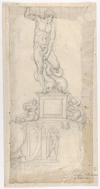 Study for a Sculpture of Neptune