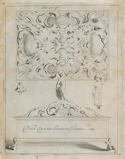Verscheyde Constige Vindigen om in Gout, Silver, Hout en Steen te wercken (Plate 9)