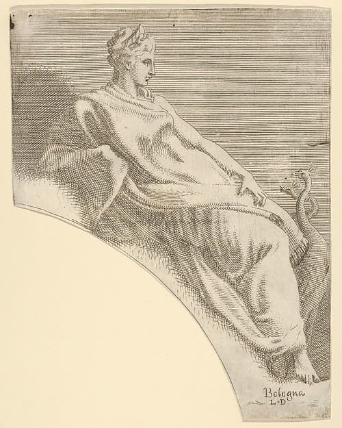 Juno, from "Twelve Muses and Goddesses"