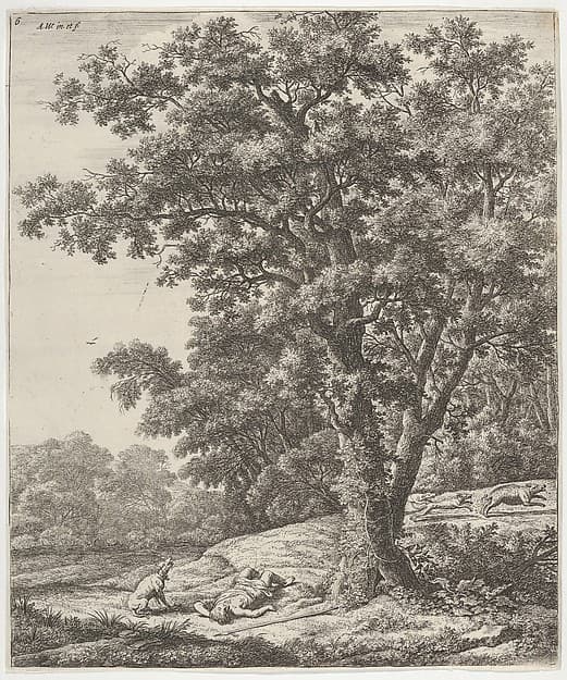 Landscape with the Death of Adonis, from the Series of Six Mythological Scenes