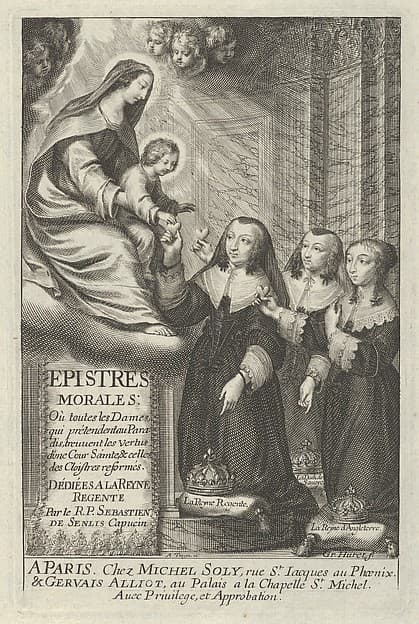 Frontispiece from Epistre Morales [...]