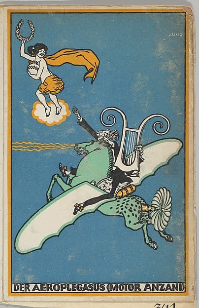 The Aeroplegasus (Anzani Engines) (Der Aeroplegasus (Motor Anzani))