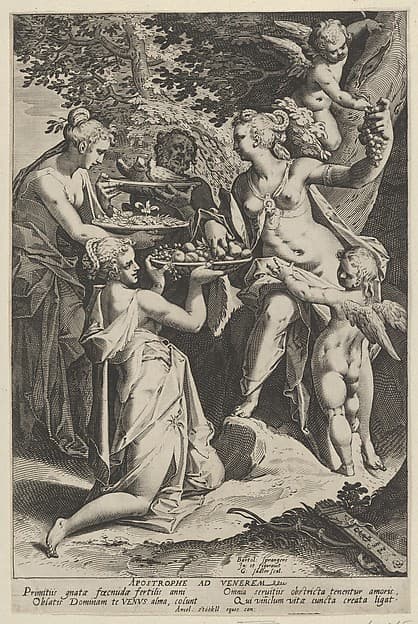 Venus Receiving Gifts