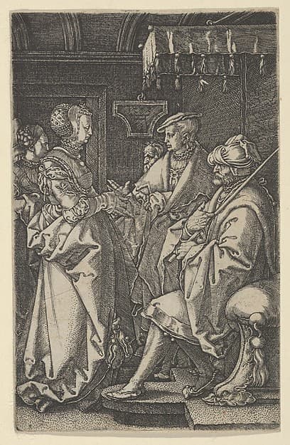 Potiphar's Wife Accusing Joseph, from The Story of Joseph