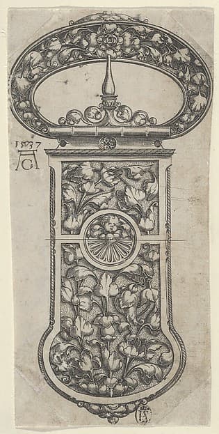 Design for a Buckle with Tendrils