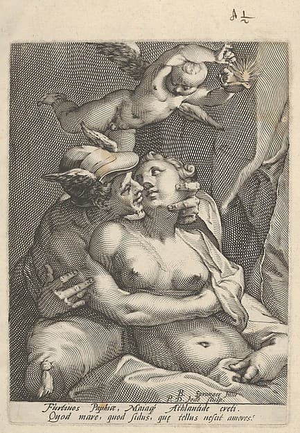 Mercury Embracing Venus