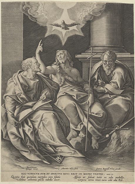 Saint Peter, Saint Paul, and Saint John the Baptist