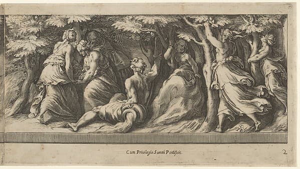 The taking of the Golden Apples, from Perseus and the Golden Apples