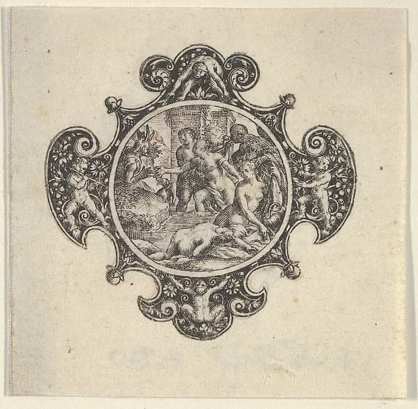 Copy of the Center of a Design for a Brooch