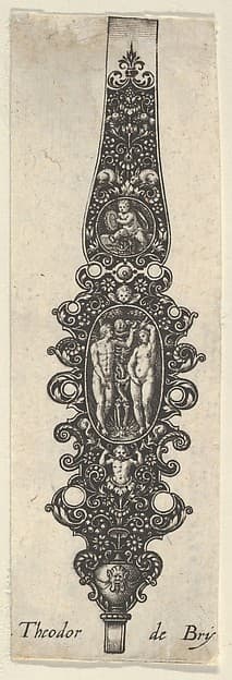 Pendant Design with Adam and Eve, from Des Pendants de Cleffs pour les Femmes