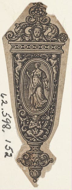 Design for a Knife Handle (Fragment from Manches de Coutiaus)