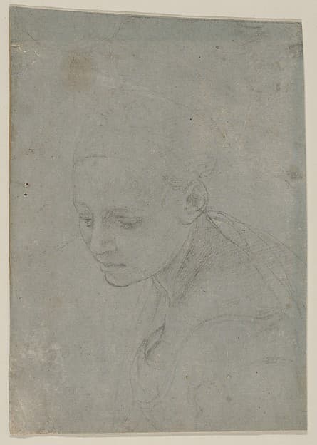 Study of a Young Woman in Three-quarter Bust-Length