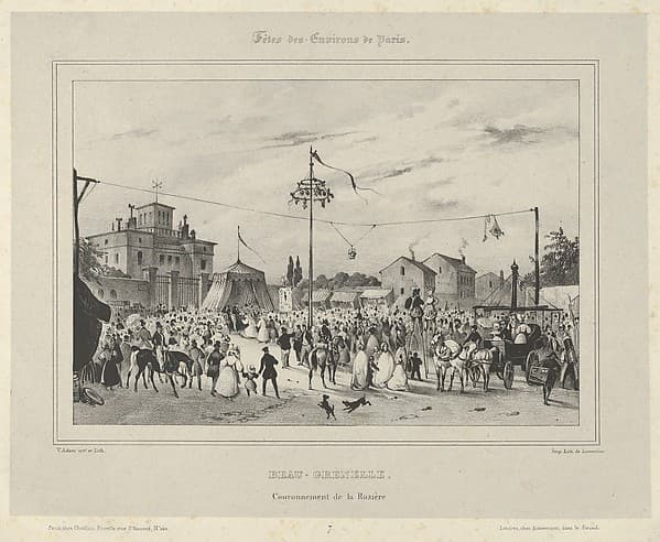 Beau-Grenelle, Couronnement De La Rosière (Fêtes des Environs de Paris)