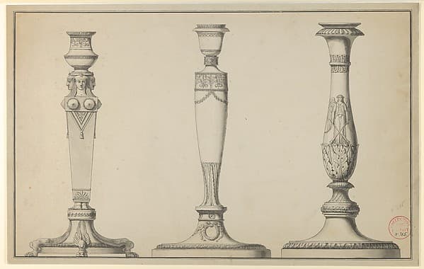 Three Designs for Candlesticks