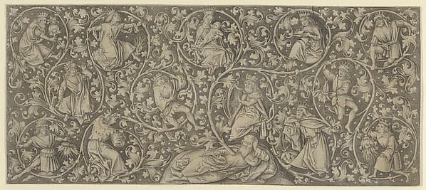 Ornamental Engraving with the Tree of Jesse