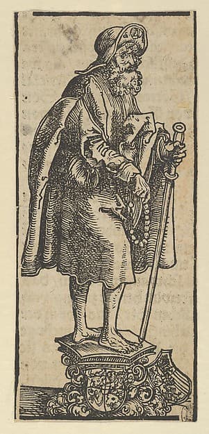 Silver Statuette of St. James the Greater, from the Wittenberg Reliquaries