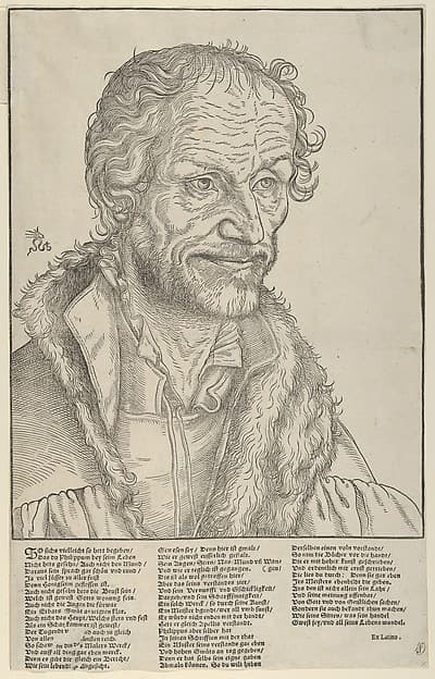 Philip Melanchthon, Bust to the Right
