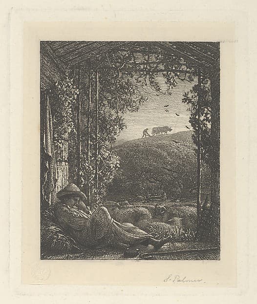 The Sleeping Shepherd; Early Morning