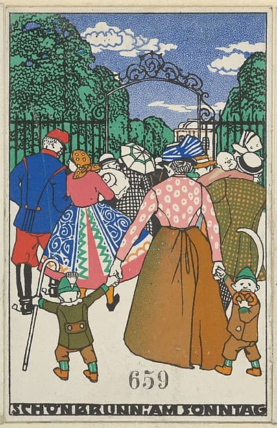 Schönbrunn on Sunday (Schönbrunn: am Sonntag)