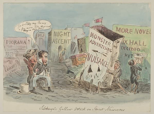 Lilthorpe's Gallant Attack on Street, Nuisances