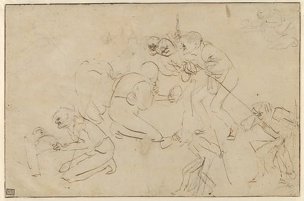 Studies for an Adoration of the Shepherds