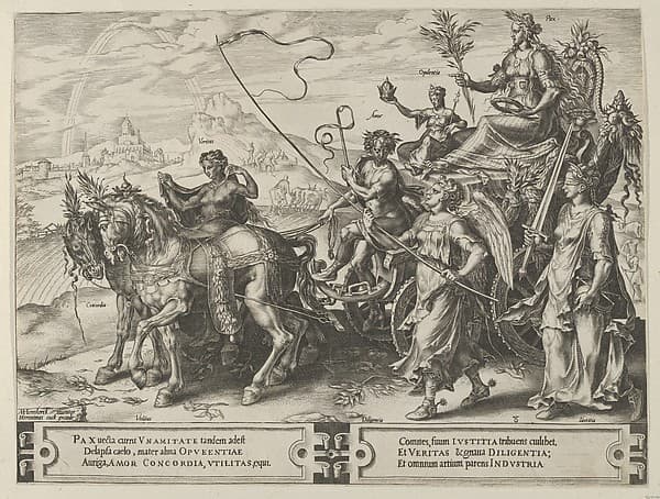 The Triumph of Peace, from The Cycle of the Vicissitudes of Human Affairs, plate 8