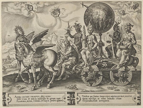 Triumph of the World, from The Cycle of the Vicissitudes of Human Affairs, plate 1