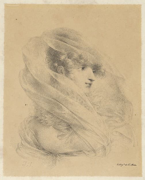 Portrait of Mademoiselle Ledieu